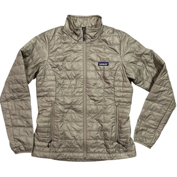 NWOT Patagonia Women's Nano Puff Insulated Jacket size M in Seabird Grey - Picture 4 of 10